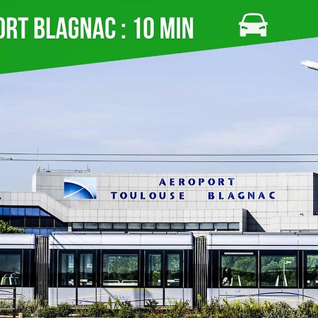 Appartamento expat renting - Le Bohème Zen - Proche Airbus Colomiers Esterno foto