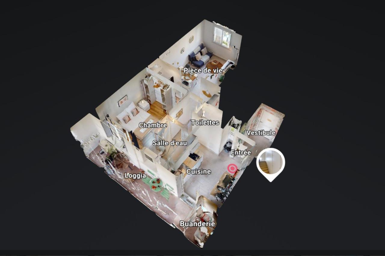 Appartamento expat renting - Le Bohème Zen - Proche Airbus Colomiers Esterno foto