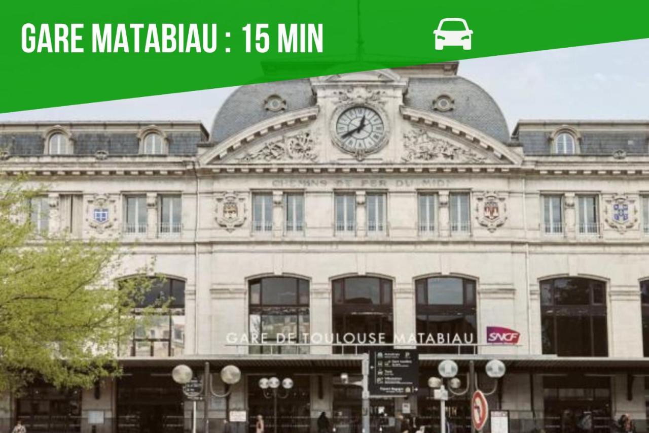 Appartamento expat renting - Le Bohème Zen - Proche Airbus Colomiers Esterno foto