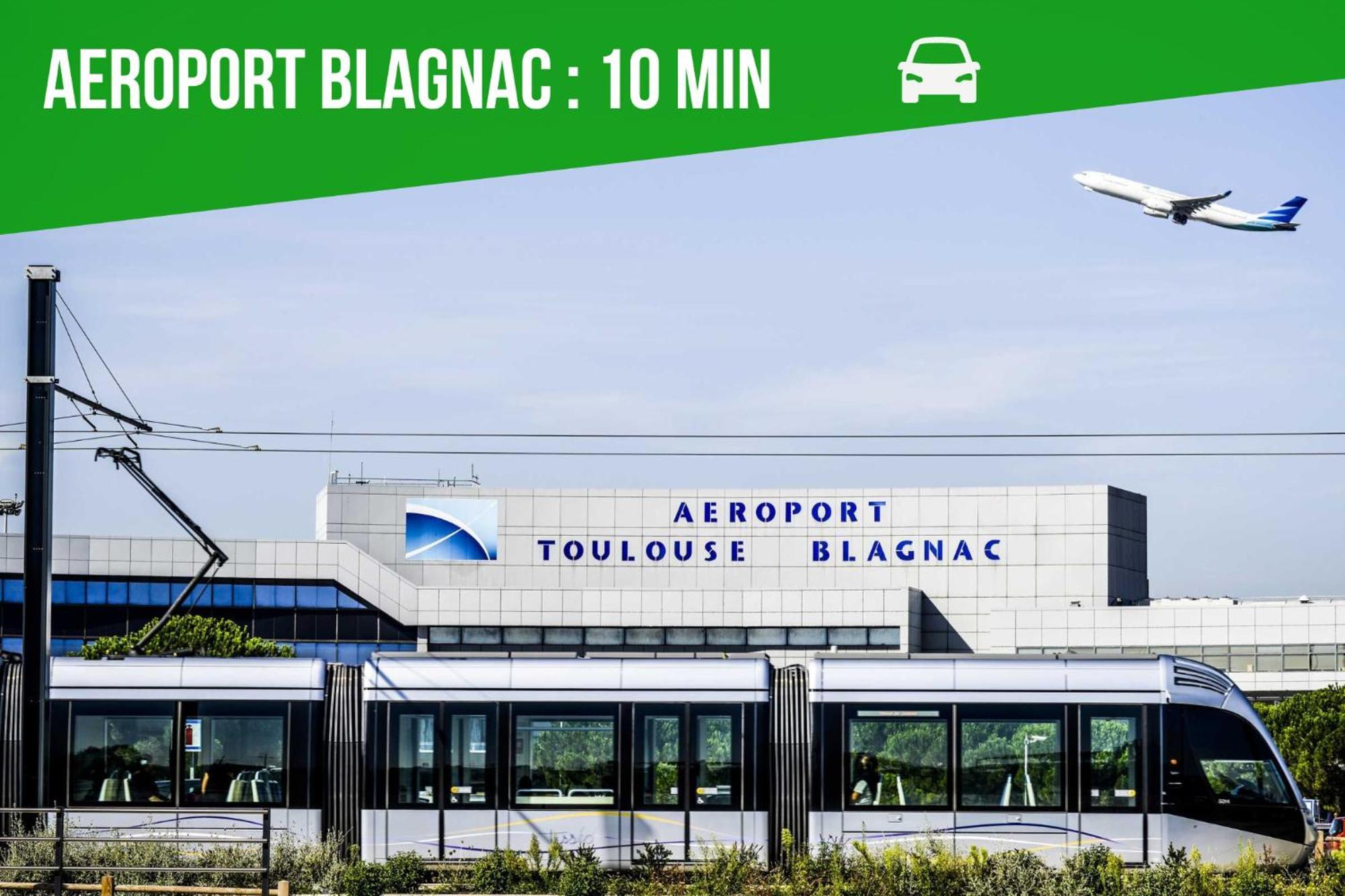 Appartamento expat renting - Le Bohème Zen - Proche Airbus Colomiers Esterno foto
